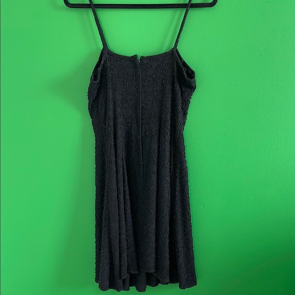 Vintage 90s/80s Sténay Handbeaded Silk Party Dress - Picture 7 of 8